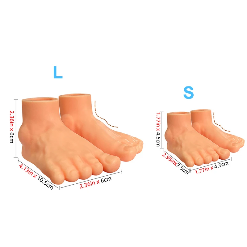 1 пара креативных милых крошечных кукол на ногах забавные маленькие пальцы ног