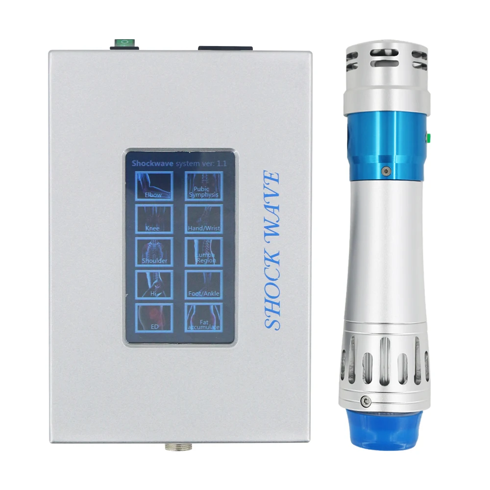 

2022New Shockwave Therapy Machine Extracorporeal Physiotherapy Shock Wave Equipment For Removal Pain ED Treatment Body Massager