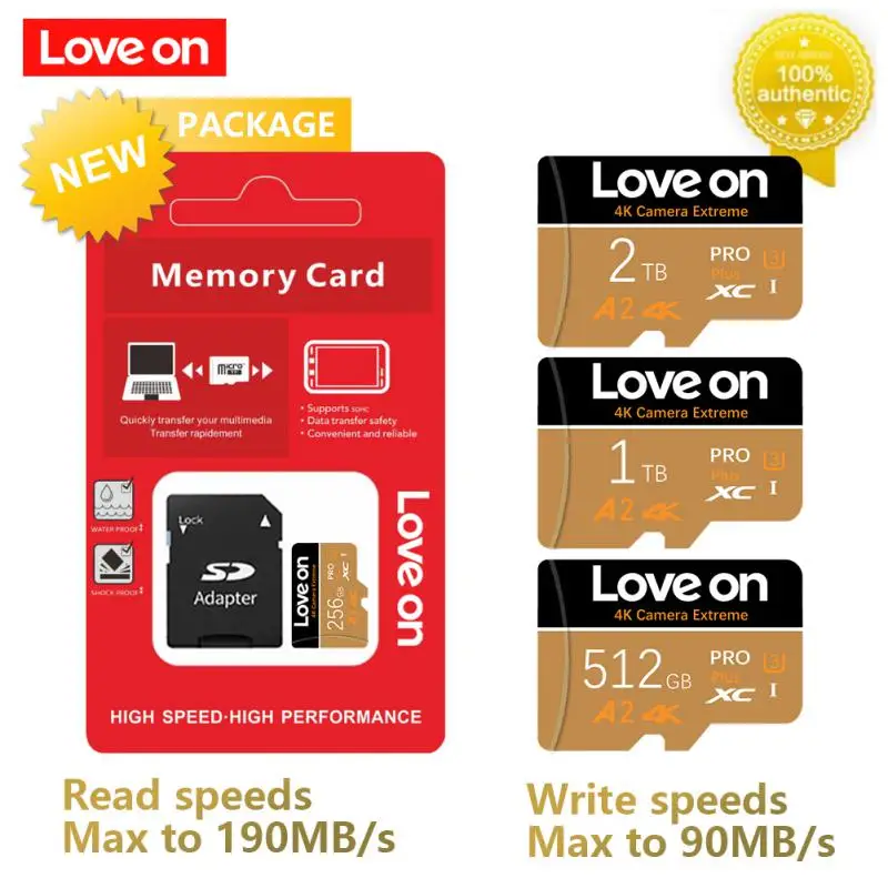 2 ТБ/1TB карта памяти 512GB 256GB класс 10 Micro TF SD A1 мобильное хранилище камера для