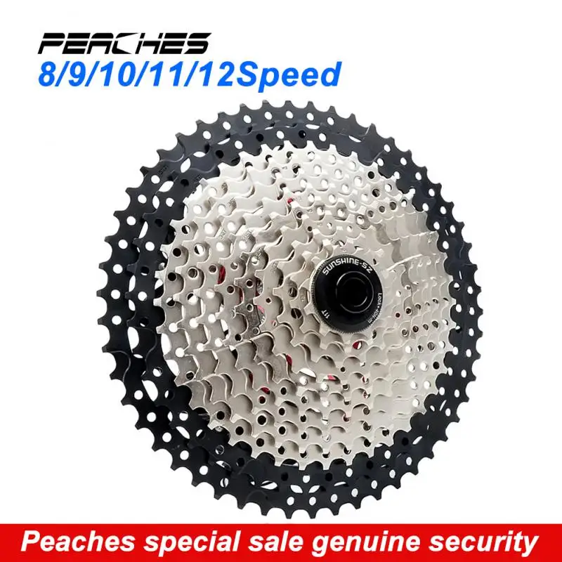 

10 Speed MTB Cassette 10S 11S 12S MTB Bike Road Bicycle Freewheel 10V 11V 12V 36/42/46/50T 52T For Deore M6000 M6100 SRAM