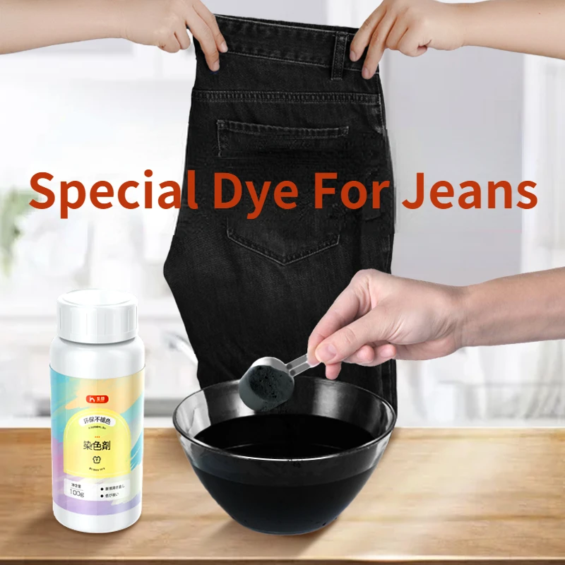 

Special Dyeing Agent for Jeans 11 Color Dyes Genuine Non-fading Clothes High-quality Fabric Pigments Without Cooking Set