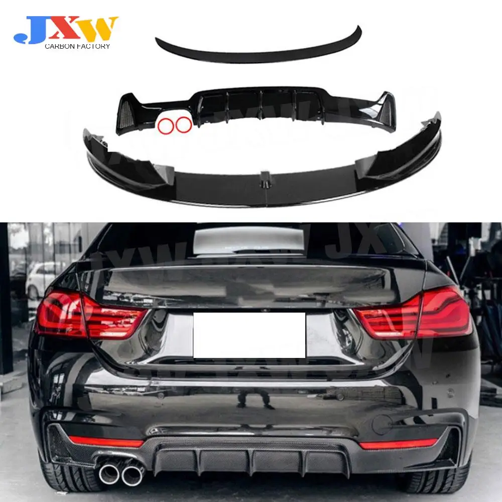 Для BMW 4 серии M Sport F32 F36 2014 г. без кабриолета передняя губа задний спойлер багажника - Цена: 25846