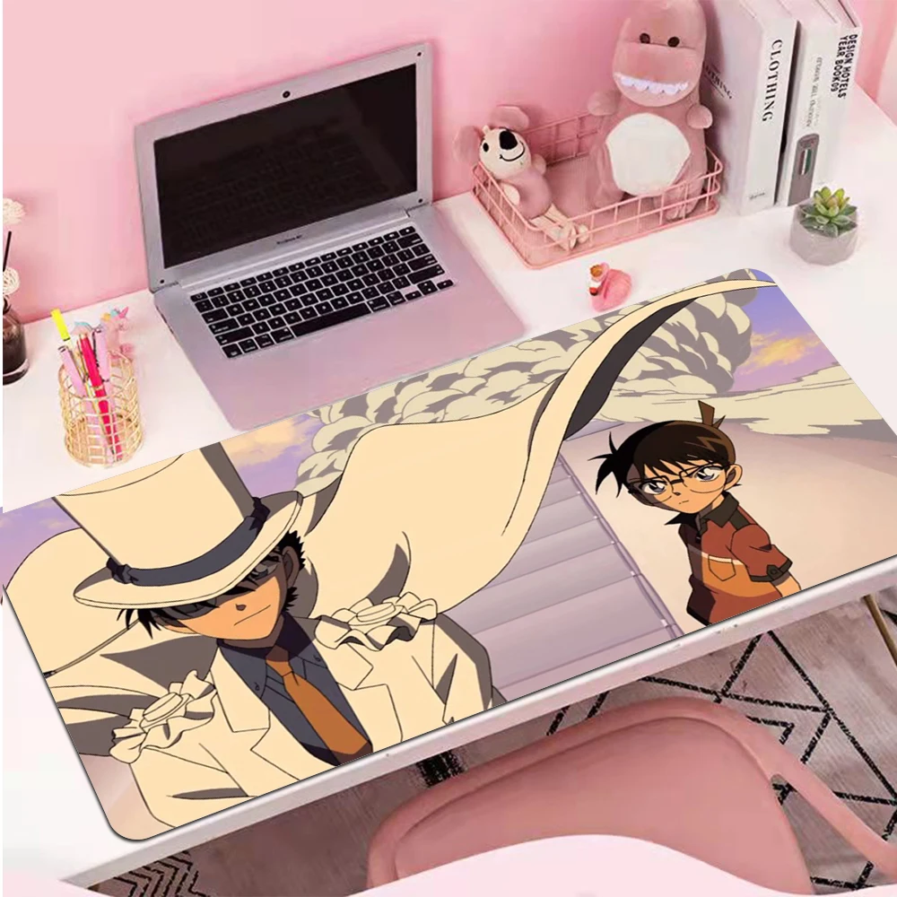 

Anime Mouse Pad Detective Conan Rubber Pad Gaming Computer Desk Setup Gamer Accessories Decor Sexy Mouse Pad Carpet Table Pad