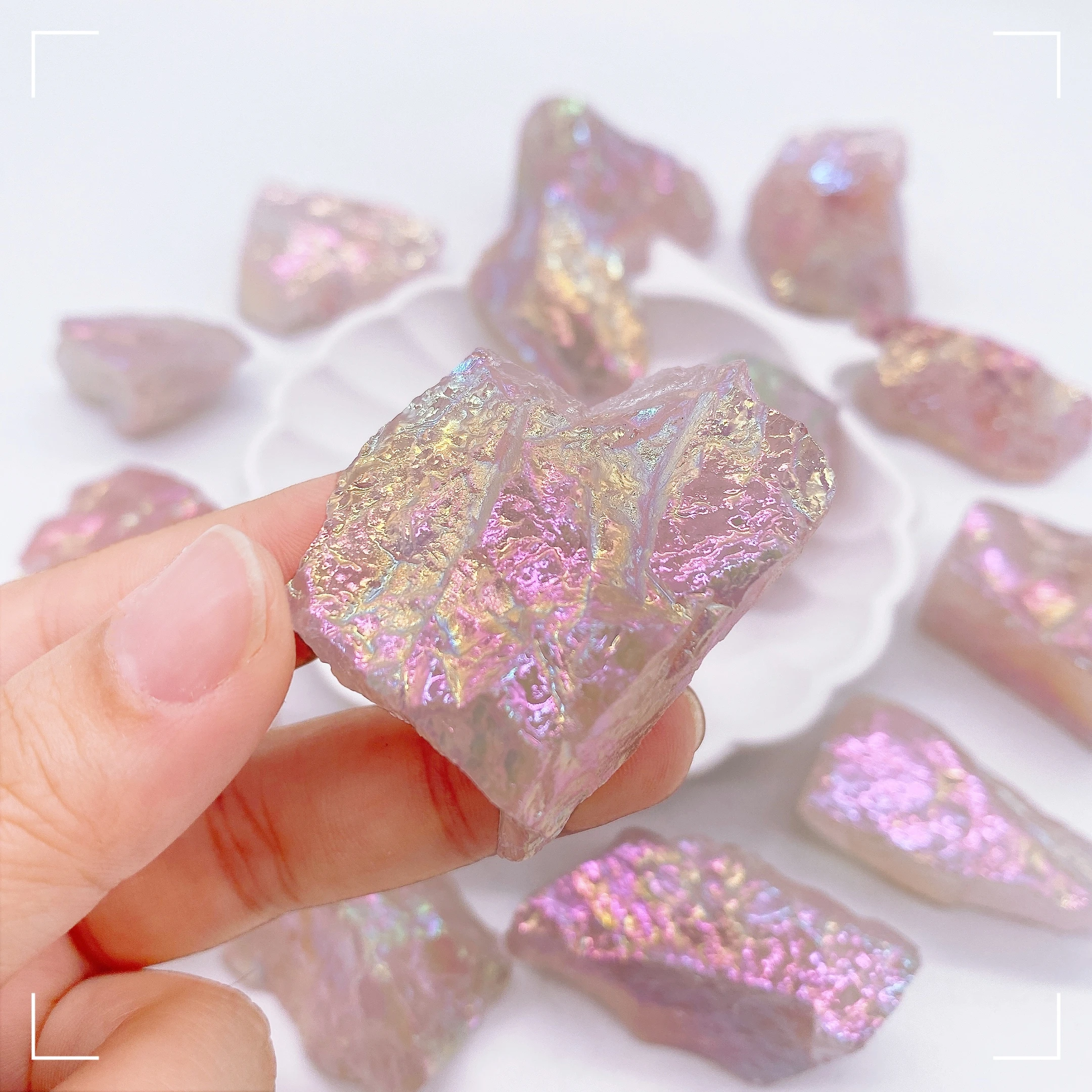 

Розовый кварц, натуральный кристалл