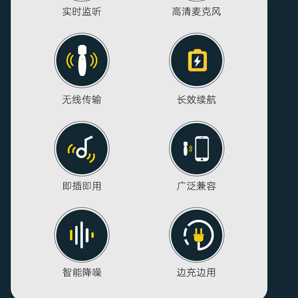 Беспроводной петличный микрофон 3 в 1 5 мм мини-микрофон для записи аудио и видео