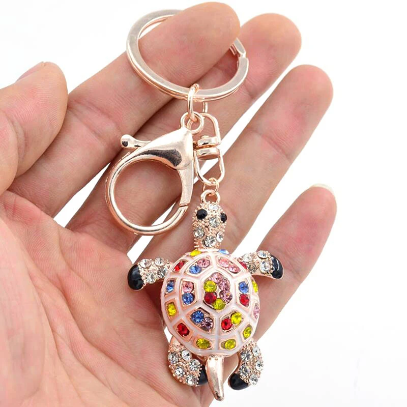 Милый яркий разноцветный брелок для ключей в виде животного