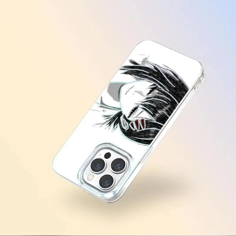 Фото Японский аниме-чехол с милой девушкой Хигашияма для iPhone 11 12 13 14 15 16 17 Pro Max Plus Air, чехол с лазерным эффектом «Человек-бензопила» и Аврора №5