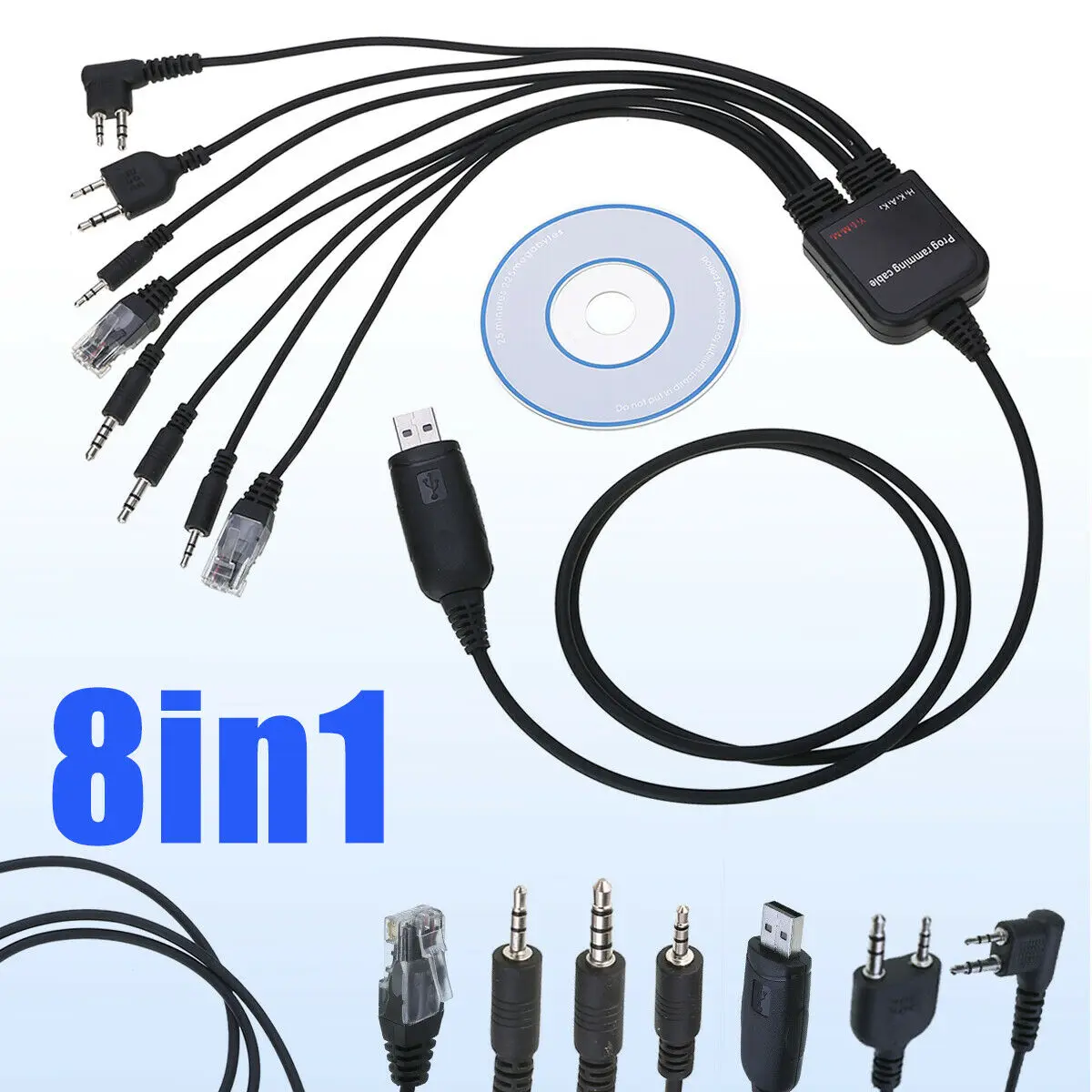 1 3 м/футов 8 в USB-кабель для программирования проводной с программным обеспечением
