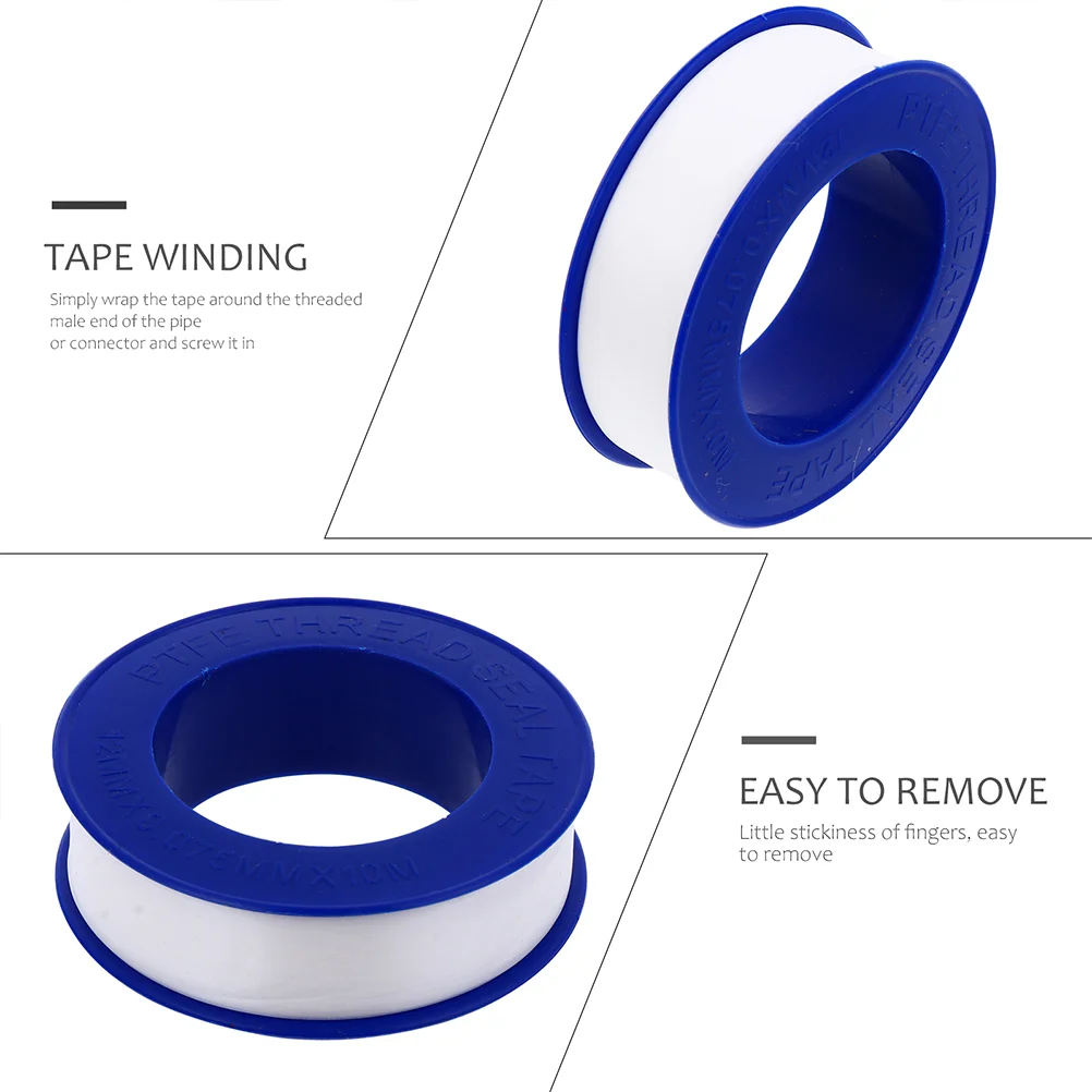 20 шт. виниловая лента уплотнительная резьба сантехника клейкий герметик из ПТФЭ