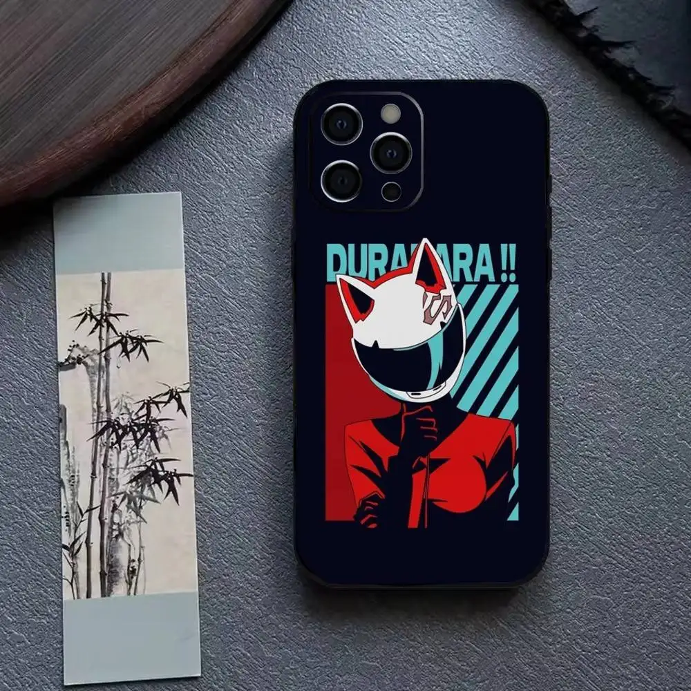 Фото Чехол для телефона с изображением персонажа аниме DuRaRaRa C-Celty Sturluson для iPhone 17, 16, 15, 14, 13, 12, 11 Plus, Pro Max, XS, мягкий силиконовый черный чехол №2