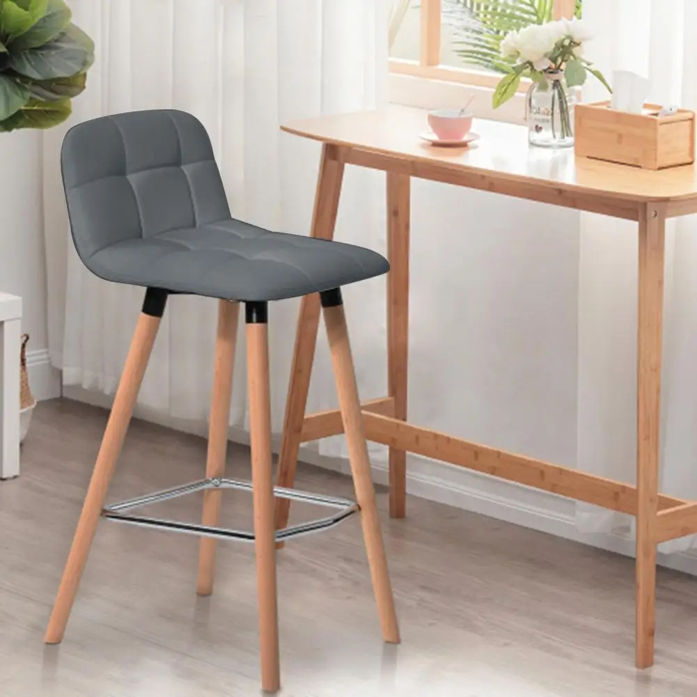 

Wood 2Pcs Good Ultra-High Leisure Upholstered Dining Chair Lightweight Dining Chairs Sturdy Construction for Office