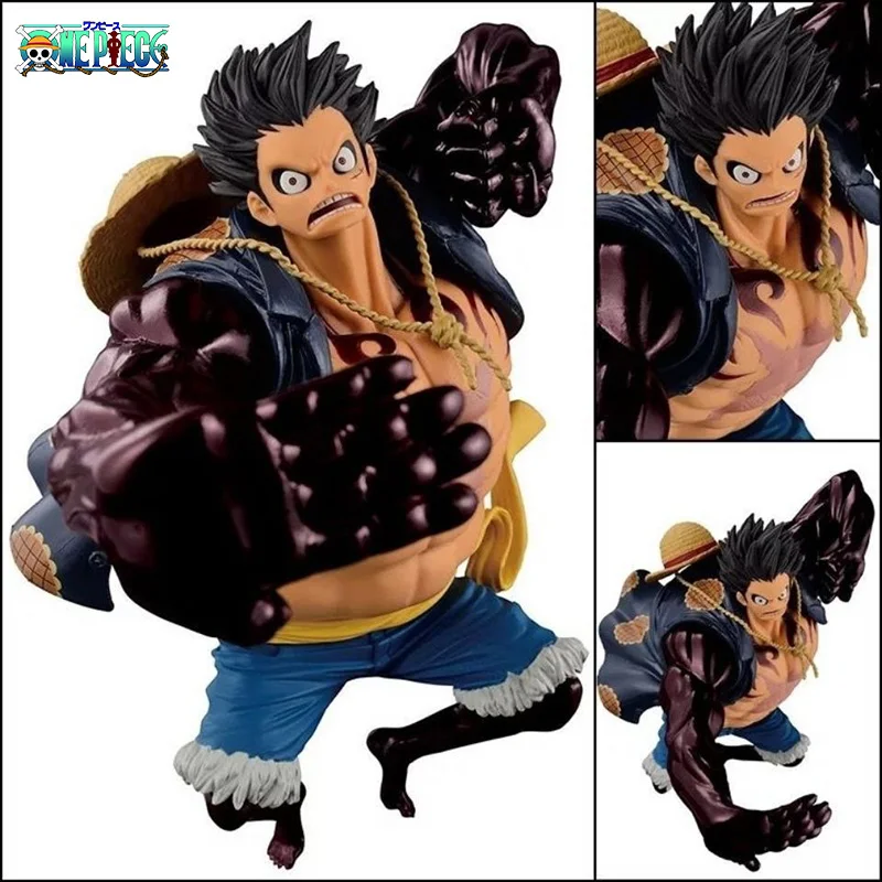 Новинка 2022 Аниме One Piece Luffy Gear 4 фигурки фантазия Черные Боксеры экшн-фигурки куклы