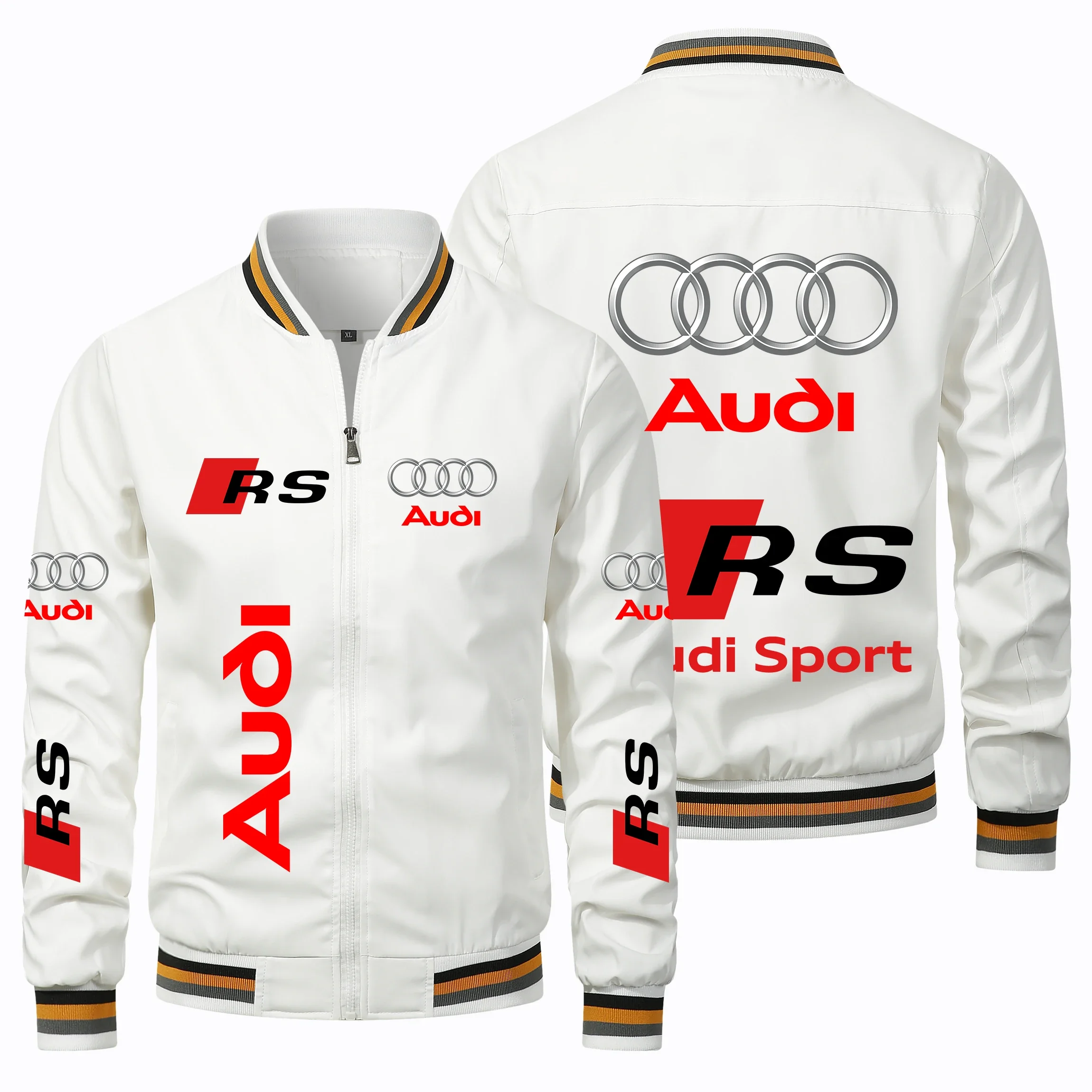 Мужская мотоциклетная куртка с логотипом Audi RS для мотокросса на весну и осень