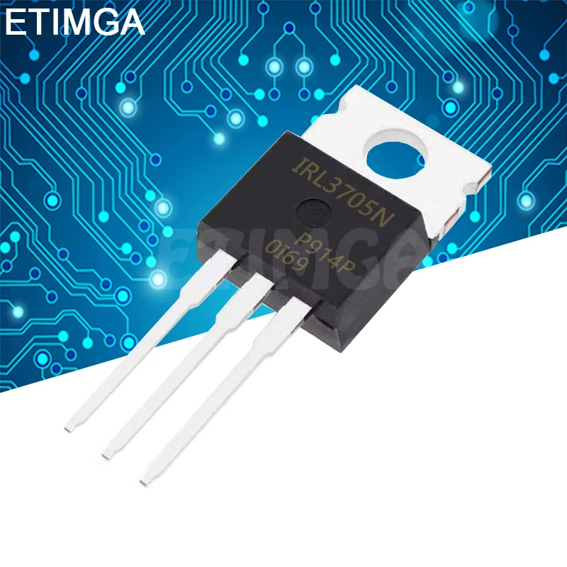 

50PCS IRL3705NPBF TO-220 IRL3705N TO220 IRL3705 new MOS FET transistor