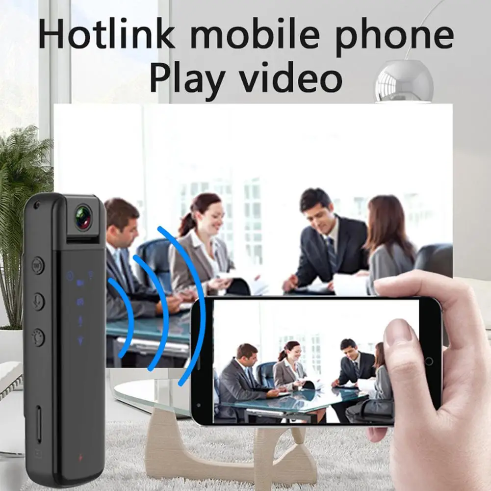 

Cs05 Back Clip Camera Video Recorder Camcorder 256G Portable 1080P Motion Detection Infrared Night Vision Wifi Voice Camera