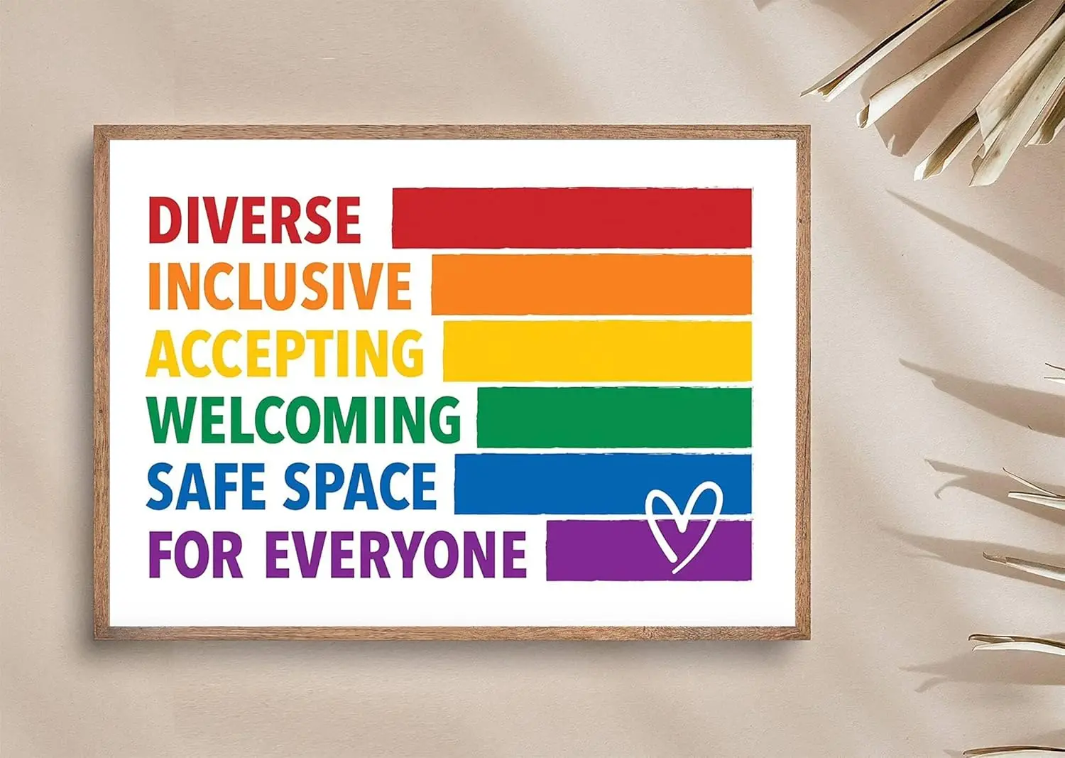 Lgbtq Flg плакат Rnbow Dversty rt Clssroom Decor Eductonl Wll Equlty S ncluson Prde Metl Tn Sgns Plque ron Pntn