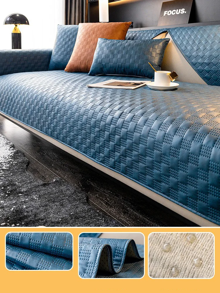 

Чехол для дивана из тканой имитации замши