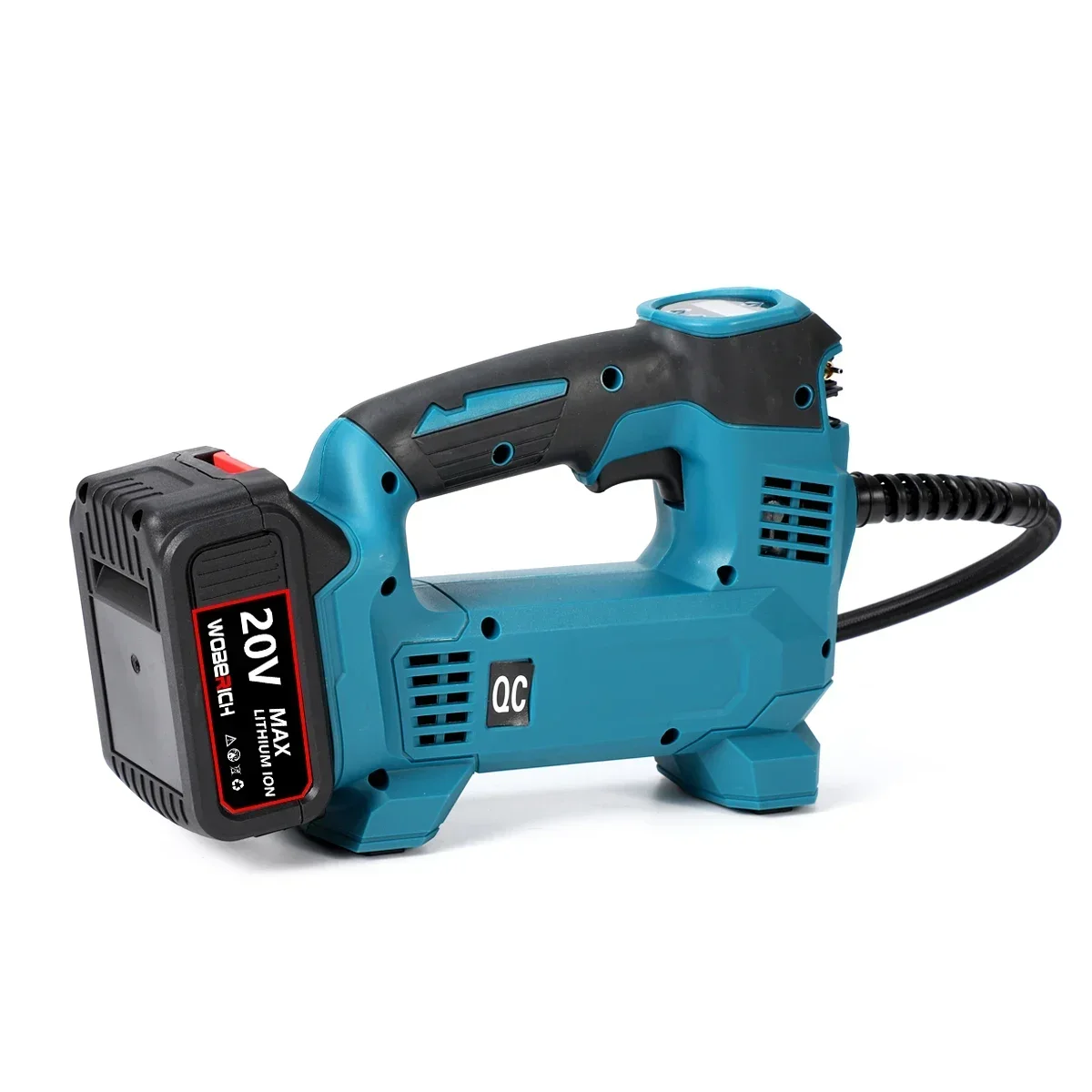 40л/мин беспроводной перезаряжаемый воздушный насос для автомобиля велосипедных