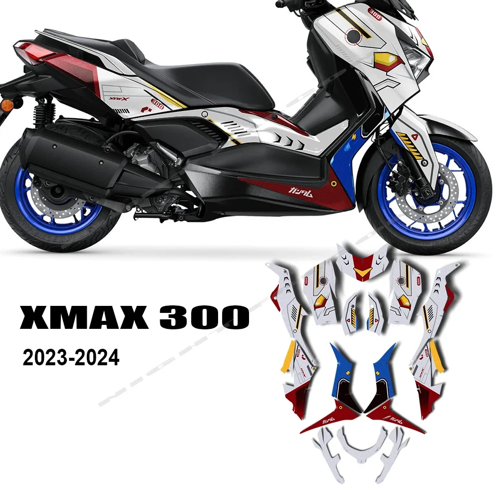 Для X Max 300 XMAX 2023 2024 наклейка на мотоцикл обтекатель наклейки тело аксессуары для
