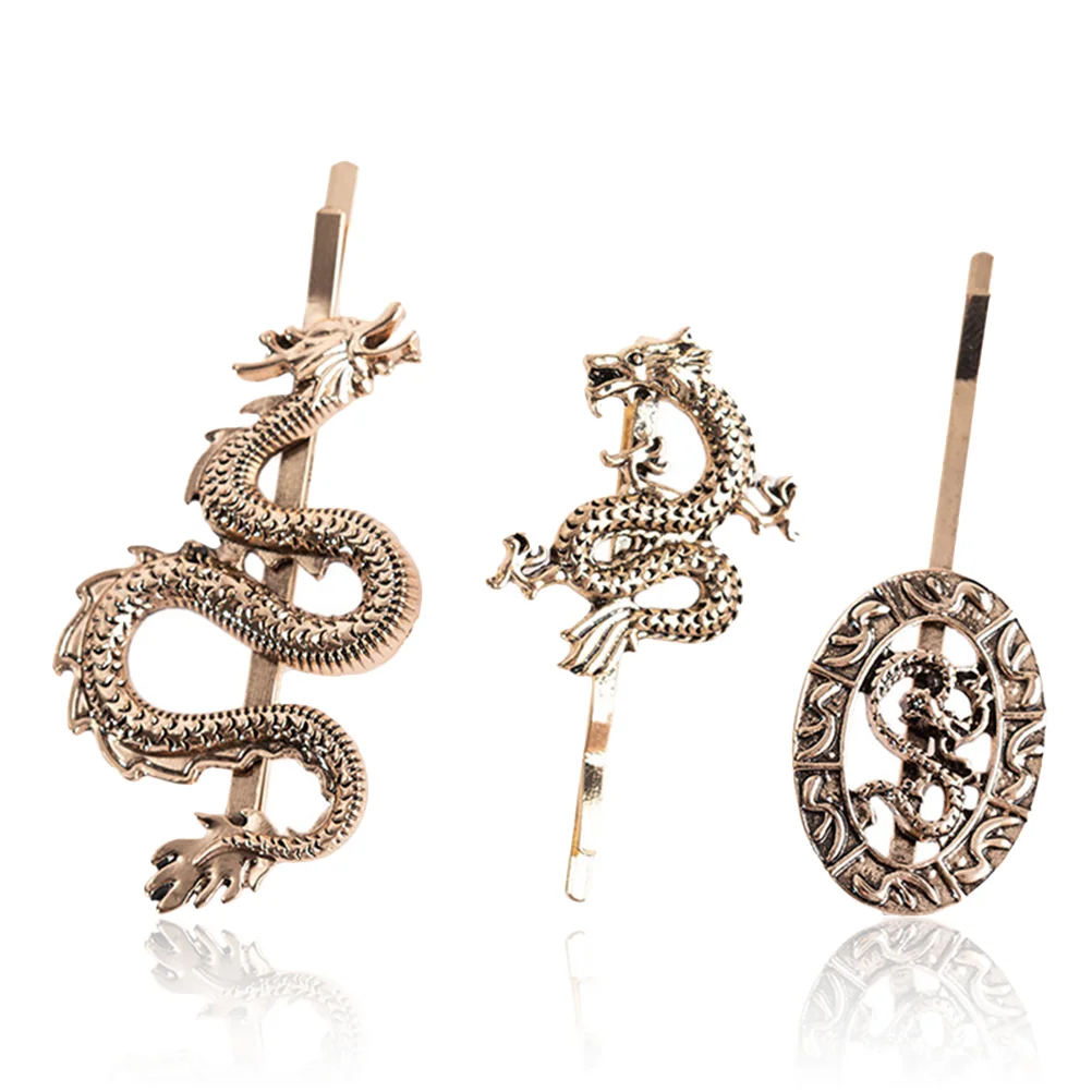 

6 Pcs Metal Bobby Pin Tiara Girls Fashion Hair Clips Teens Zinc Alloy Punk Accessories Miss