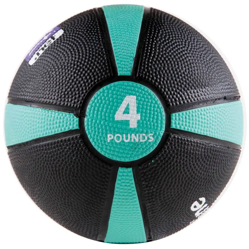 

Ball, Training Manual Set Textured Medicine Ball and Exercise Manual Available in Weight Increments of 4, 6, 8, 10, 12, or 15 Po