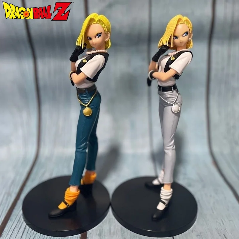 Фигурка героя аниме Драконий жемчуг на базе Android 18