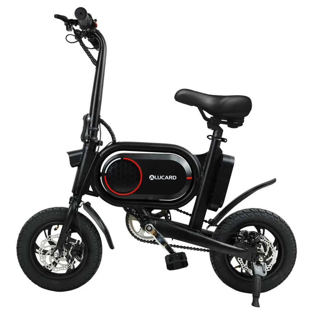 

12 Inch Bike 350w Folding Mini Electric Bicycle Three Riding Modes Can Be Freely Switched Dual Disc Brakes