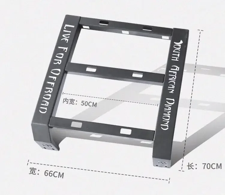 Верхний багажник на крышу багажные ящики боковая складная лестница дверная для