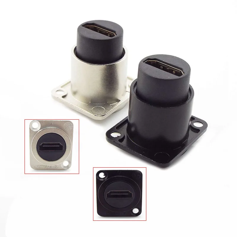 

D Type Chassis Connector D Female Socket Panel Mounted Adapter HDMI-Compatible