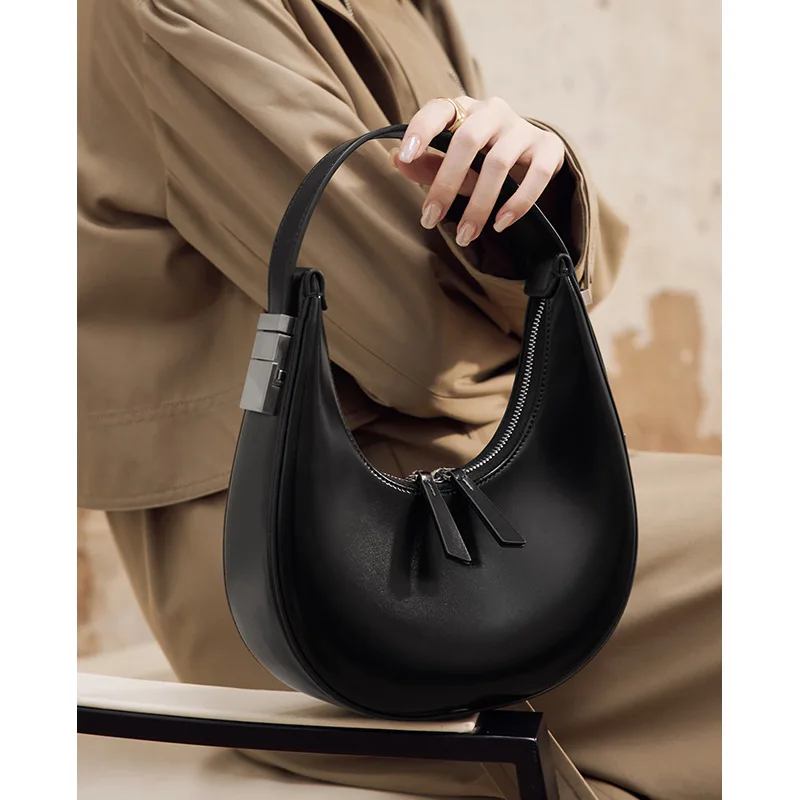 Кожаная дизайнерская сумка с высококачественной легкой роскошной сумкой в форме