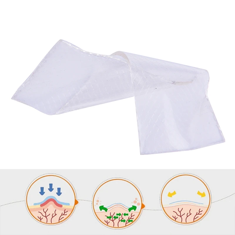 1 шт. невидимая самоклеящаяся силиконовая наклейка для шрамов выцветание травма