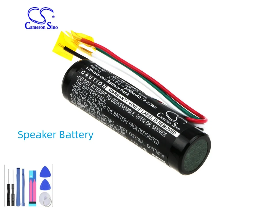 Аккумулятор для динамика BOSE 064454, 626161-0010, 520II, 525II, 535, 535II, T20, V35, емкость 2600 мАч/3,70 Втч, цветной, черный, в, в Аккумулятор для динамика BOSE 064454, 626161-0010, 520II, 525II, 535, 535II, T20, V35, емкость 2600 мАч/3,70 Втч, цветной, черный, в, в