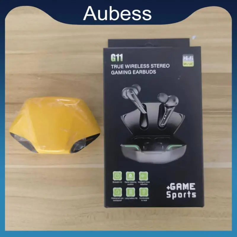 

Dual Mode Headphones Hifi Sound Quality Stereo Sound Wireless Headset 9d Surround With Charging Case