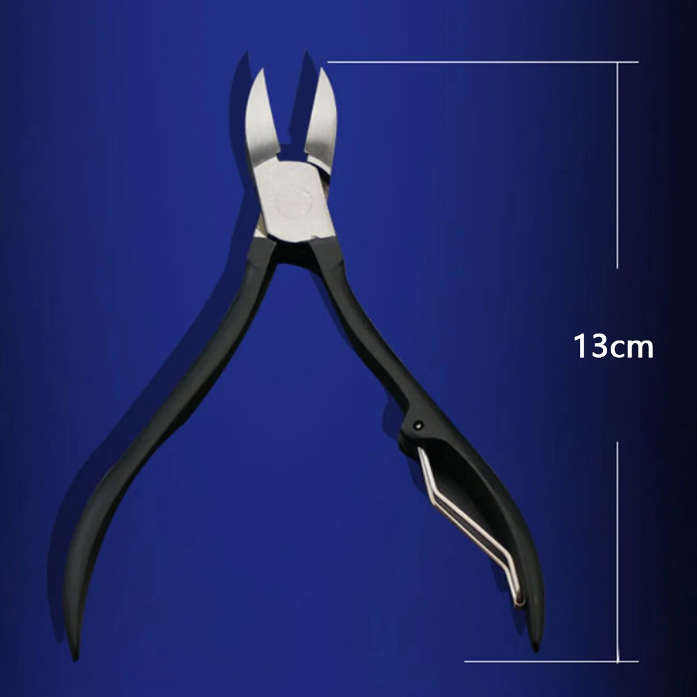 

5pcs Black Bag Nail Care High-carbon Steel Nail File Accessories Travel Portable Tool Pliers Manicure Set Home Pedicure