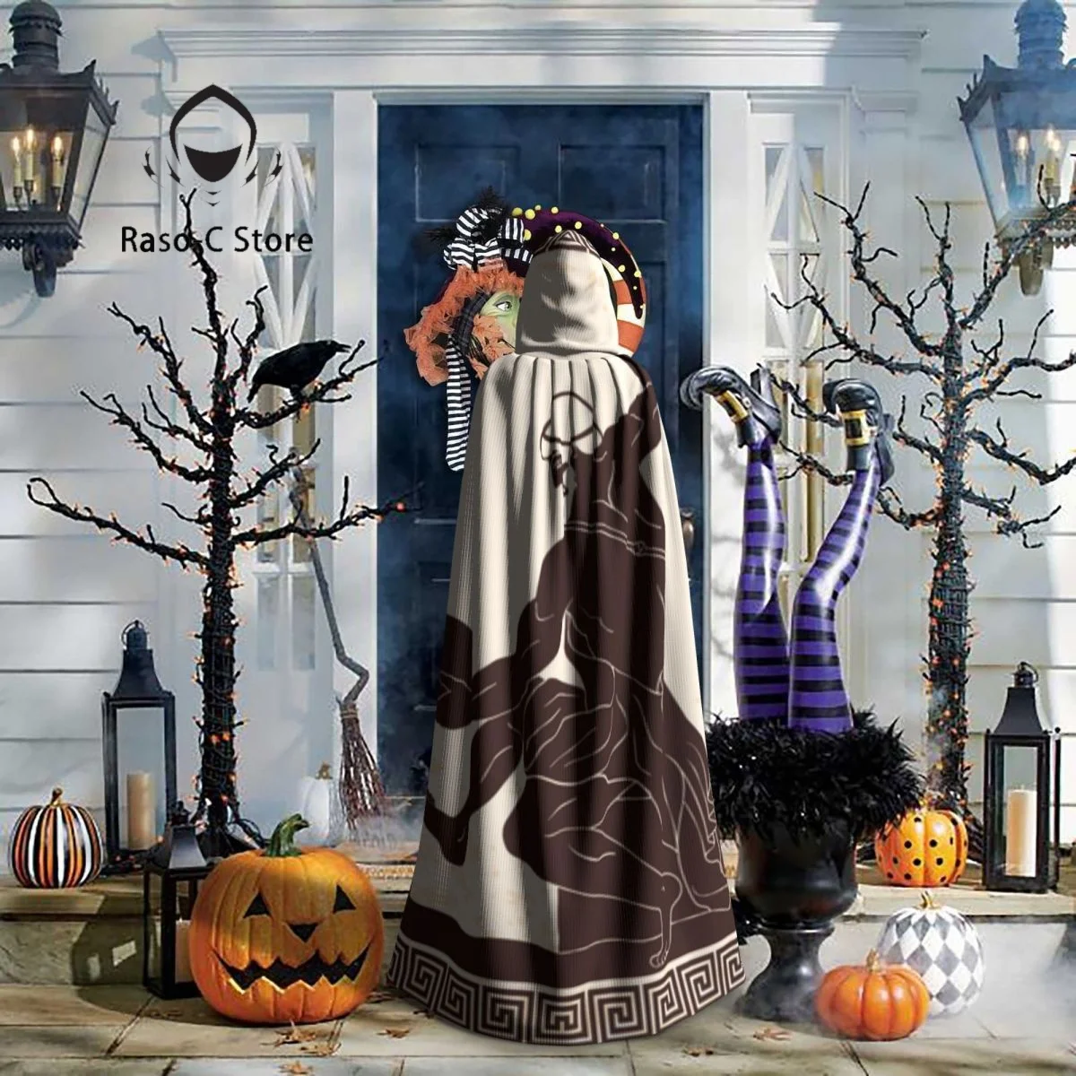 Фотофон с капюшоном древний греческий ремесленник Смит молотом средневековый