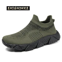 2022 mens casual lightweight soft bottom mesh breathable outdoor high top wear resistant slow walking comfortable sports socks
