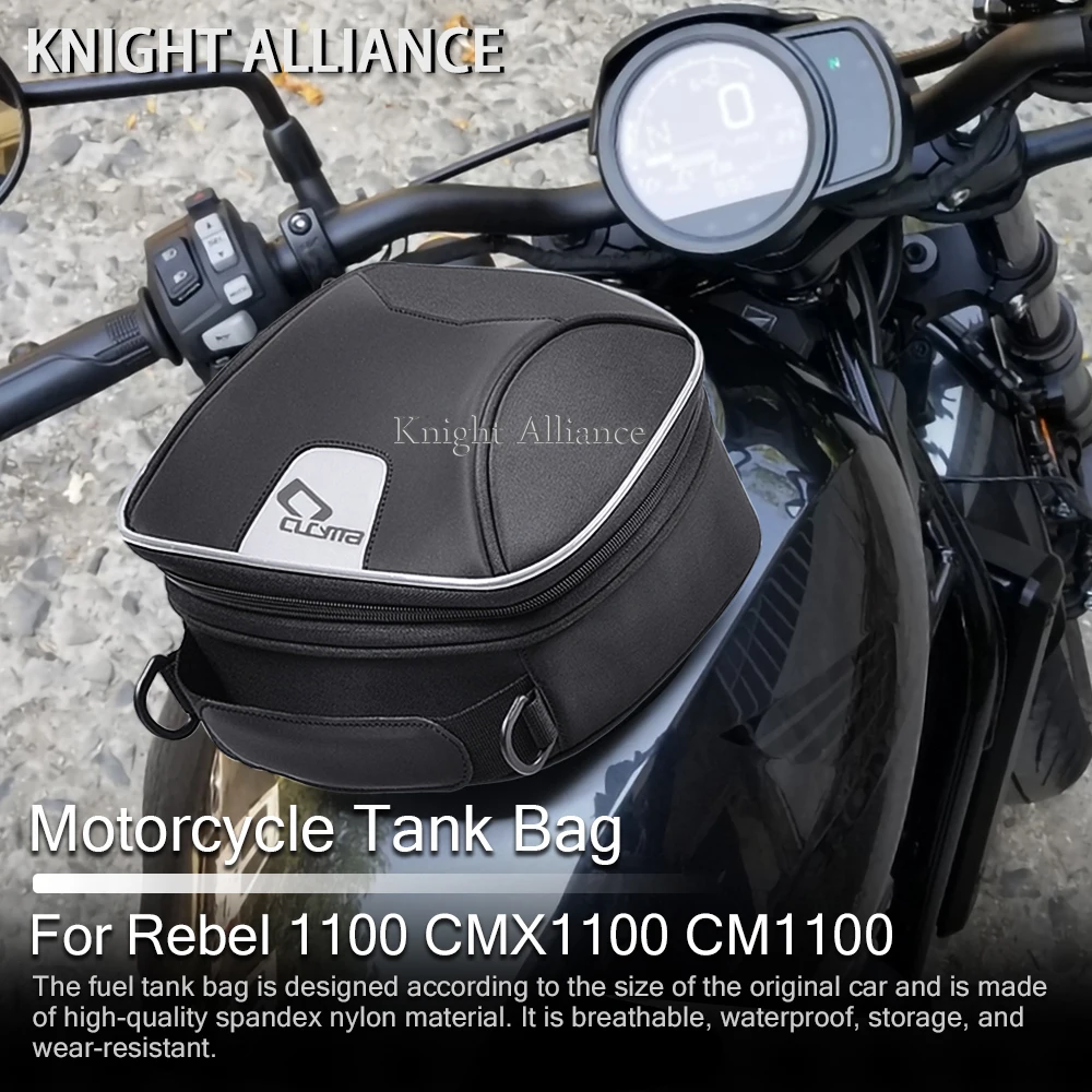 Fuel Tank Bag Luggage For HONDA CMX 1100 Rebel CM1100 CMX1100 Rebel1100 Navigation Racing Bag Lock Quick Release