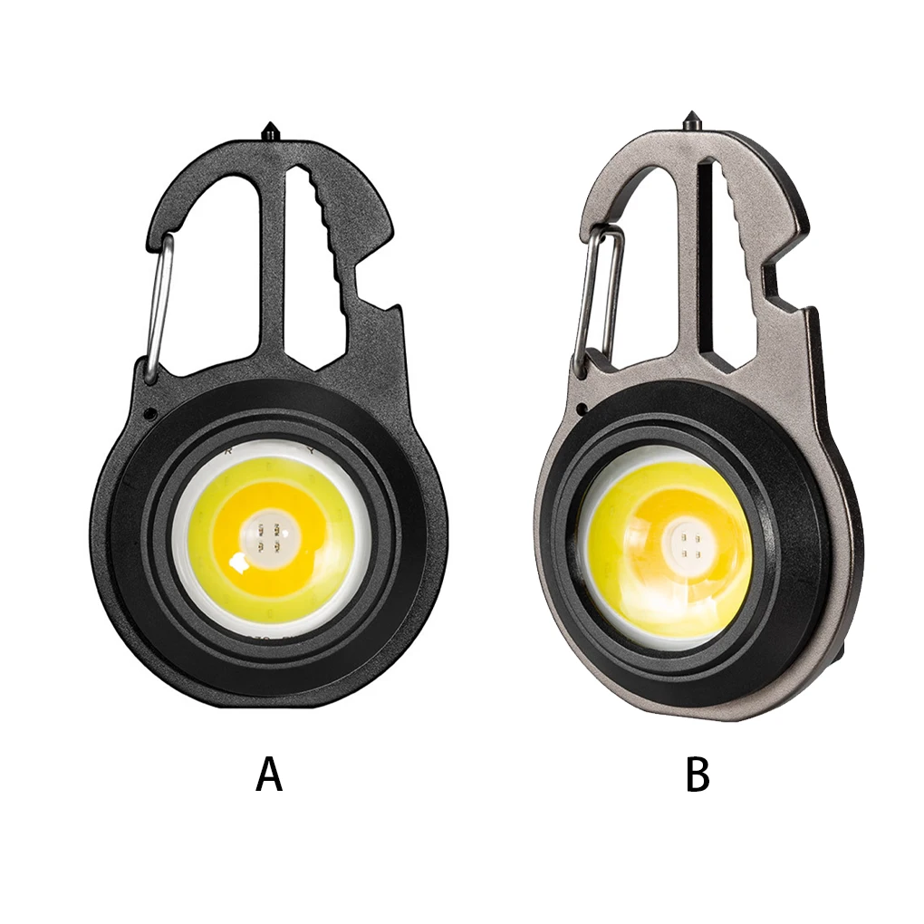 

Портативный светильник-брелок для ключей, 5000 К, лм, перезаряжаемый рабочий многоцелевой аварийный светильник, инструмент для походов, тип 2