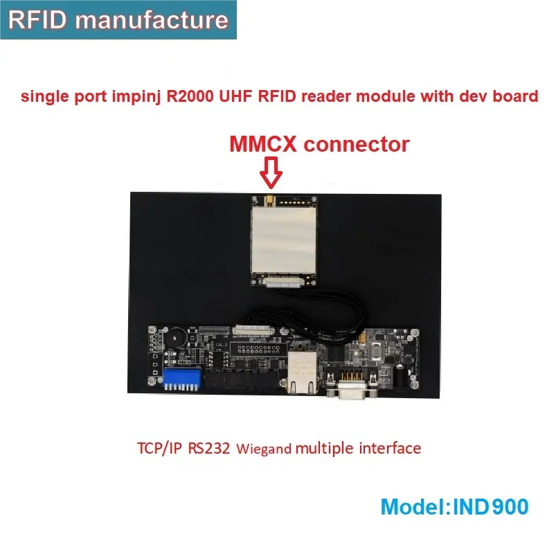 Идентификатор интерфейса impinj r2000 1 порт TCP/IP чип 860-960 МГц uhf модуль считывания rfid