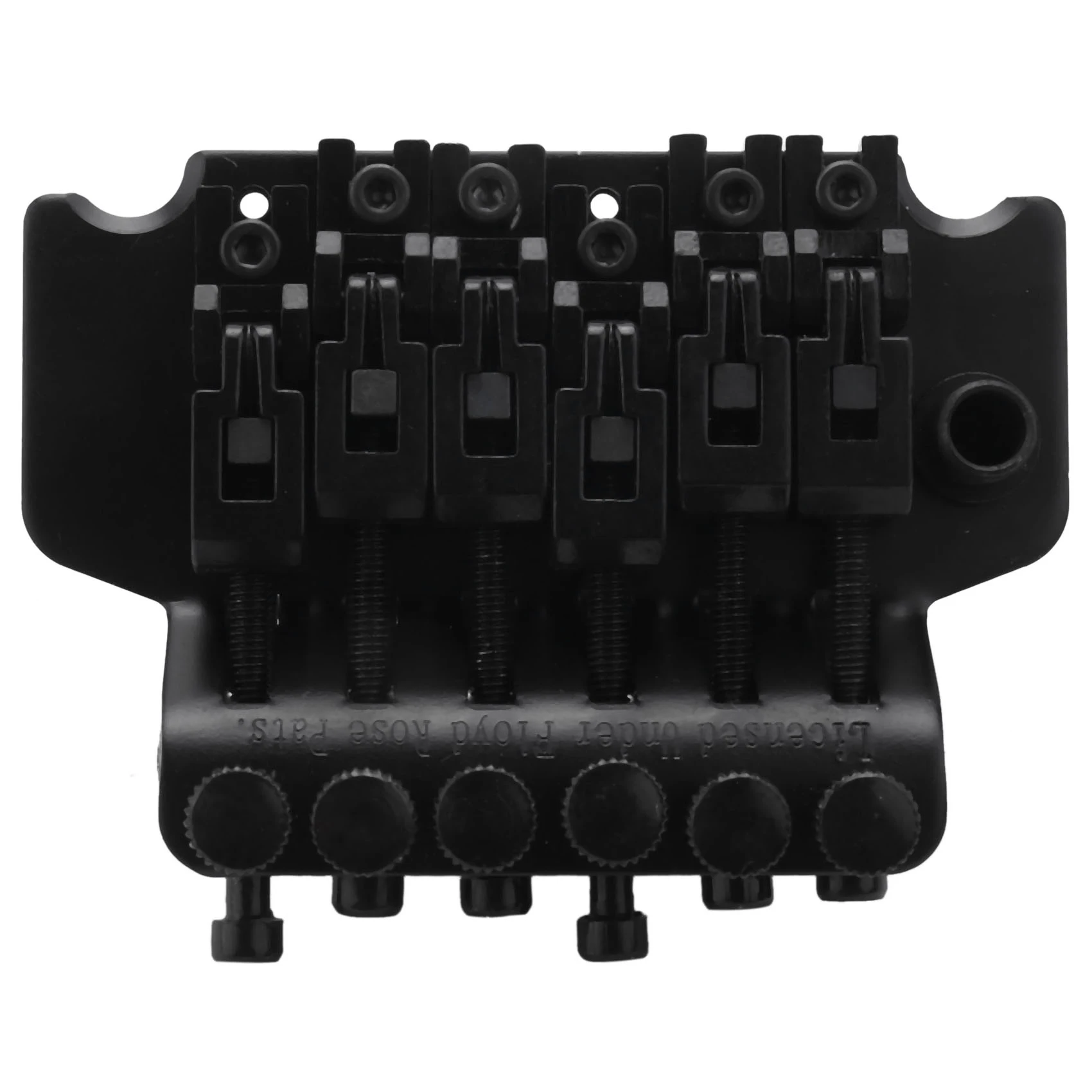 

Electric Guitar Tremolo Bridge Assembly Double System Parts 2 Point St Strat Style Guitar Tremolo Bridge Locking System (Black)