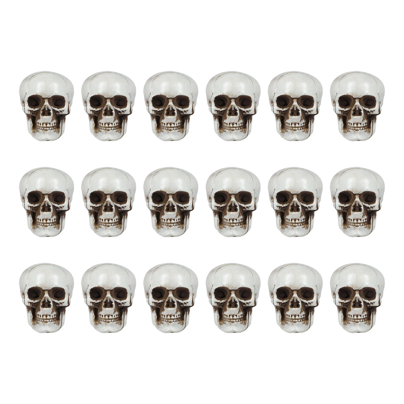 

Черепа, страшное оформление, украшение для дома и офиса с привидениями, 18 шт.