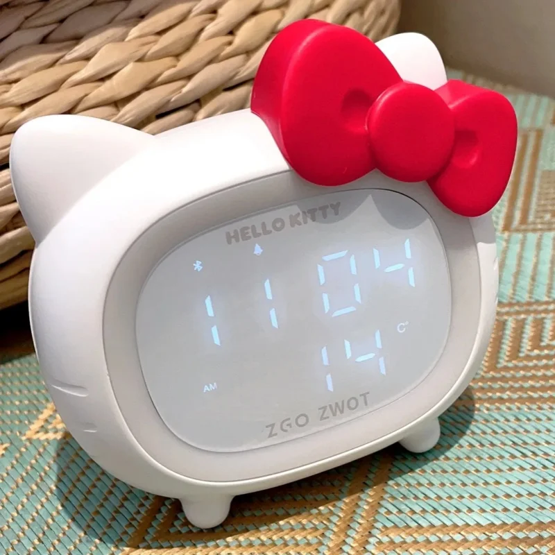 Sanrio Bluetooth динамик Hellokitty детский Умный Будильник Светодиодная атмосфера