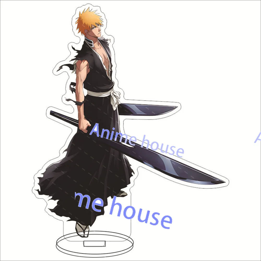BLEACH Death thousand years of blood in the big Risi Kurozaki Ichigo more wooden sword eight friends Habach acrylic decoration