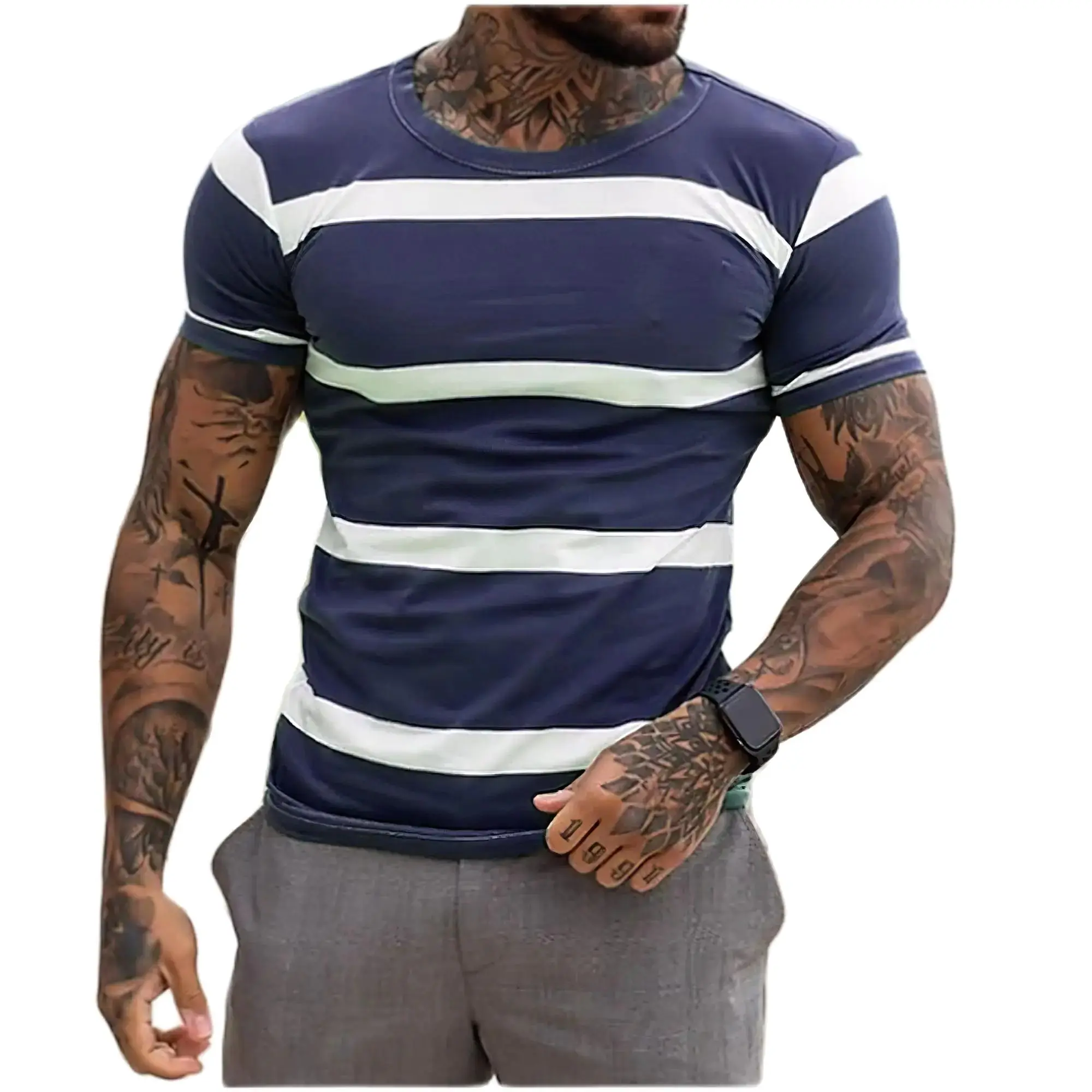 

Lattice Men's T-shirt Vintage Oversized 3d Patchwork Print T Shirt Casual Short-sleeved Streetwear Retro Men Clothing Tees Top