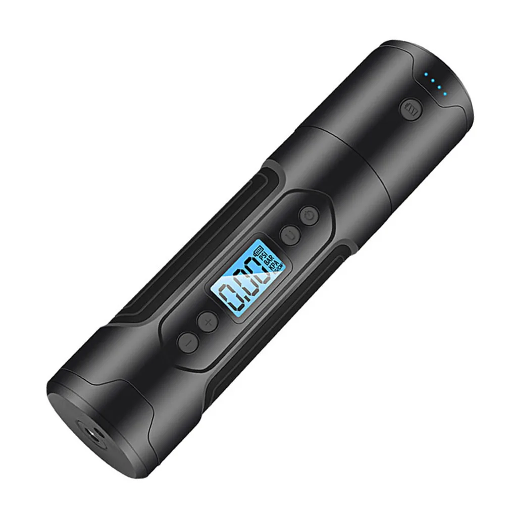 

Portable Electric Tire Inflator LCD Display USB Rechargeable Bike Tire Basketball Air Pump, White