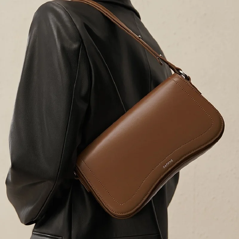 Новые брендовые высококачественные сумки через плечо из натуральной воловьей