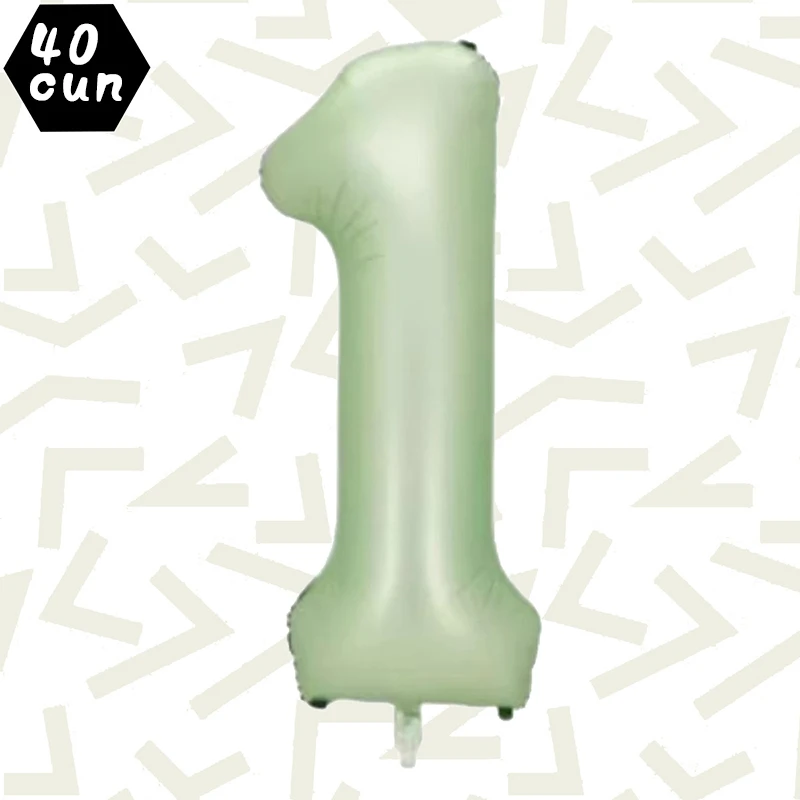 

Фольгированные цифры 40 дюймов оливково-зелёного цвета