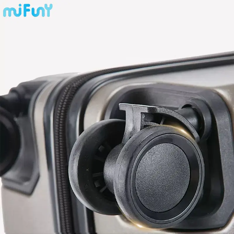MIFUNY Front Opening Suitcase Travel Luggage Business Suitcases on Mute Wheels 20inch Cabin Rolling Luggage 24'' Rolling Luggage