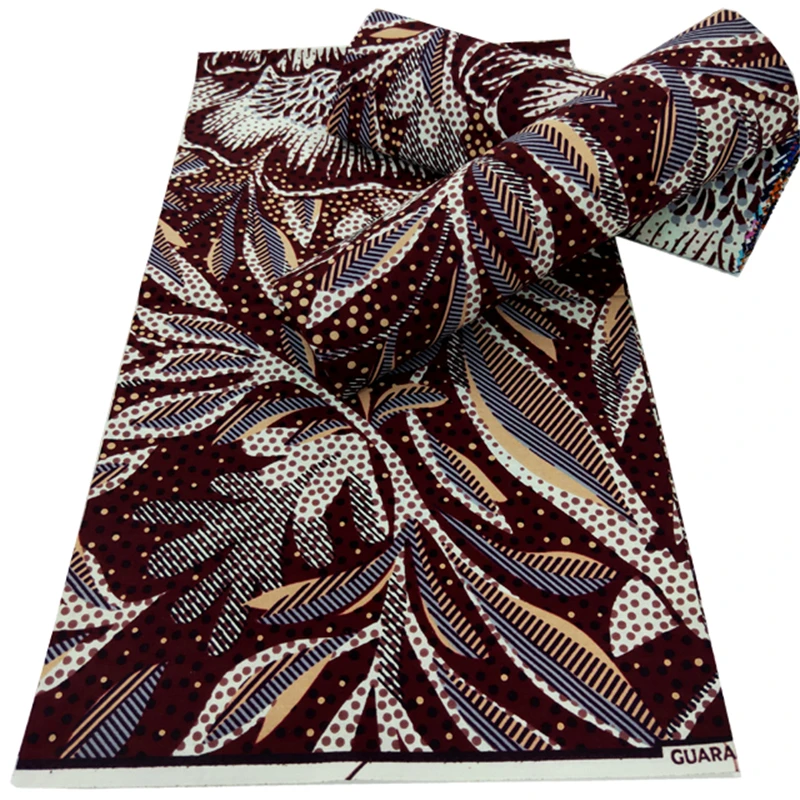 Модная настоящая голландская африканская восковая ткань высокого качества 100%