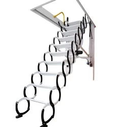 

Morden Aluminium Folding Steel Automatic Electric Telescopic Loft Ladder